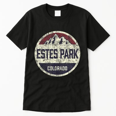 Vintage Estes Park Colorado Mountain Retro Souvenir Tall T-Shirt