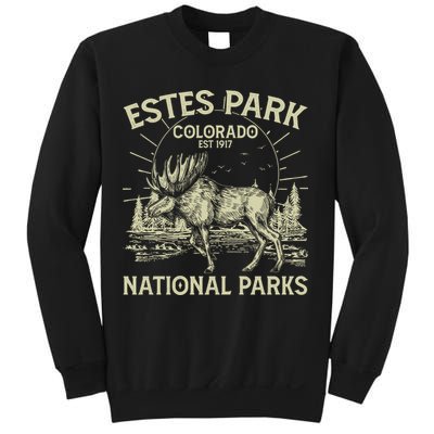 Vintage Estes Park Colorado National Parks Est 1917 Sweatshirt