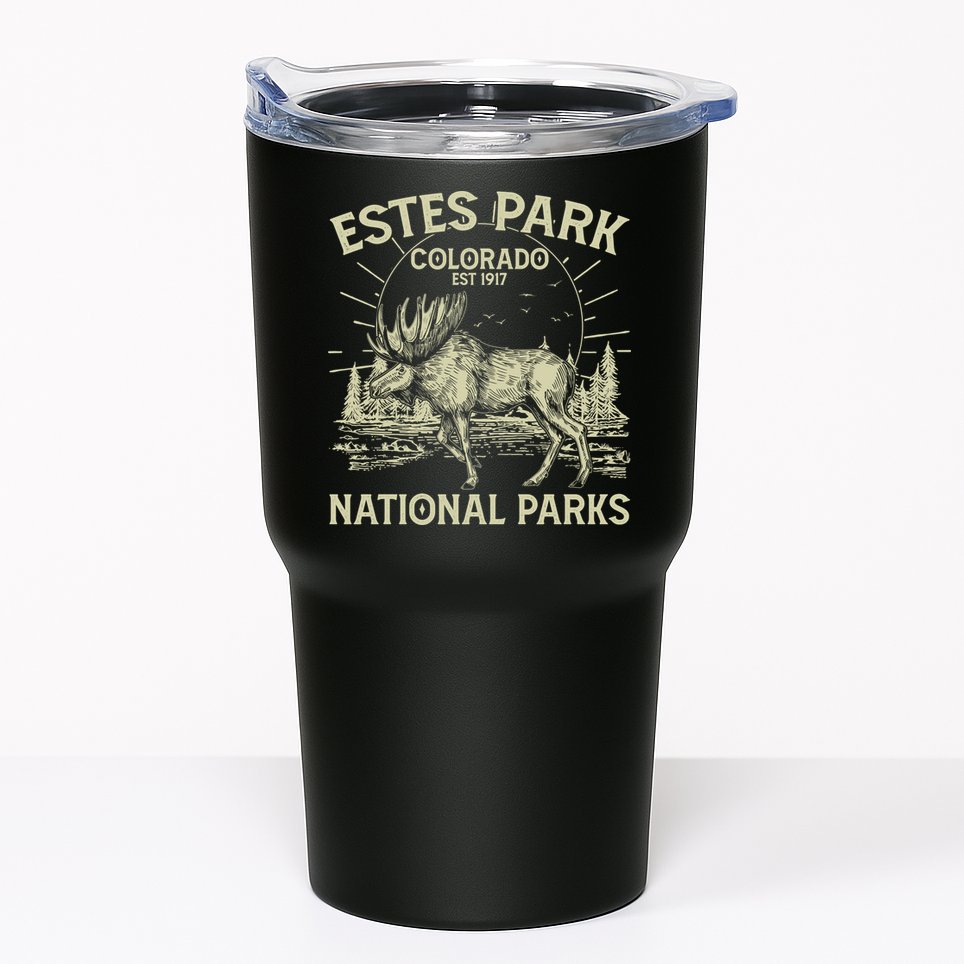 Vintage Estes Park Colorado National Parks Est 1917 Tumbler