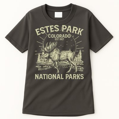 Vintage Estes Park Colorado National Parks Est 1917 Tall T-Shirt