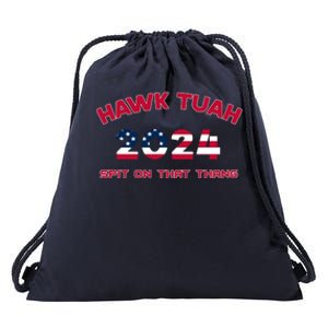 Viral Election Parody Hawk Tush Spit On That Thang Drawstring Bag