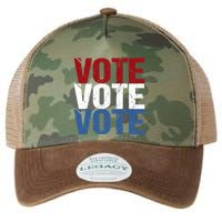 VOTE Election Patriotic Voter Registration Midterm Voting Legacy Tie Dye Trucker Hat