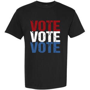 VOTE Election Patriotic Voter Registration Midterm Voting Garment-Dyed Heavyweight T-Shirt