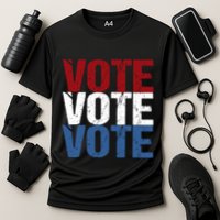VOTE Election Patriotic Voter Registration Midterm Voting Performance Shirt