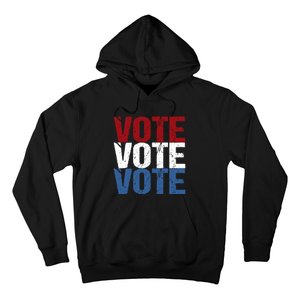 VOTE Election Patriotic Voter Registration Midterm Voting Hoodie