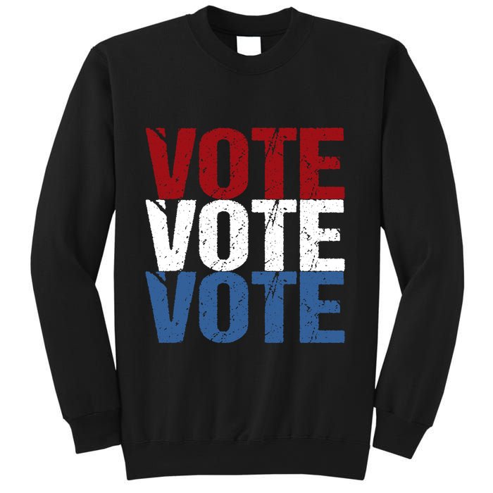 VOTE Election Patriotic Voter Registration Midterm Voting Sweatshirt