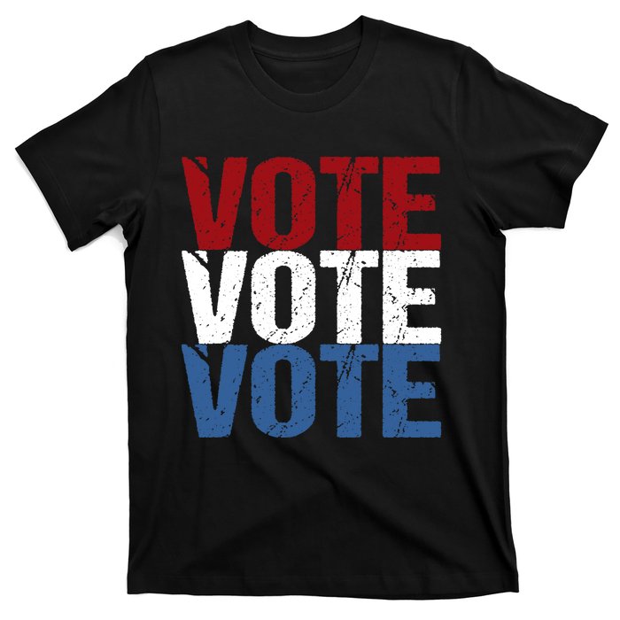 VOTE Election Patriotic Voter Registration Midterm Voting T-Shirt