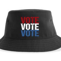 VOTE Election Patriotic Voter Registration Midterm Voting Sustainable Bucket Hat