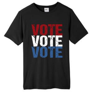 VOTE Election Patriotic Voter Registration Midterm Voting Tall Fusion ChromaSoft Performance T-Shirt