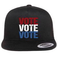 VOTE Election Patriotic Voter Registration Midterm Voting Flat Bill Trucker Hat