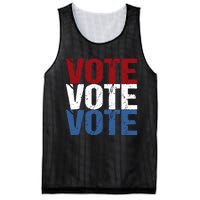 VOTE Election Patriotic Voter Registration Midterm Voting Mesh Reversible Basketball Jersey Tank