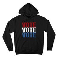 VOTE Election Patriotic Voter Registration Midterm Voting Tall Hoodie