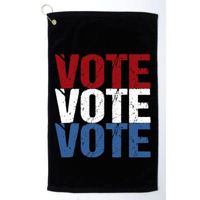 VOTE Election Patriotic Voter Registration Midterm Voting Golf Towel