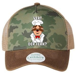 Vert Der Ferk? Chef Legacy Tie Dye Trucker Hat