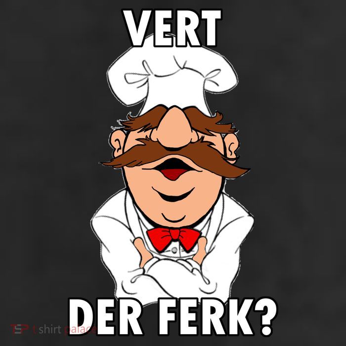 Vert Der Ferk? Chef 11oz C Handle Ceramic Mug