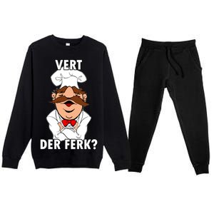 Vert Der Ferk? Chef Premium Crewneck Sweatsuit Set