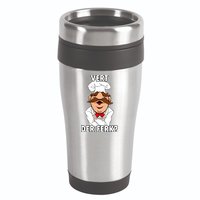 Vert Der Ferk? Chef 16oz Travel Tumbler