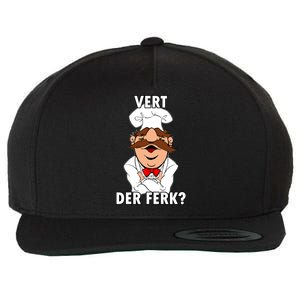 Vert Der Ferk? Chef Wool Snapback Cap