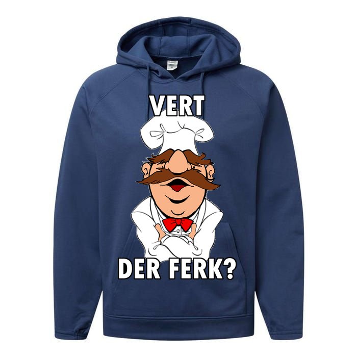 Vert Der Ferk? Chef Performance Fleece Hoodie