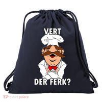Vert Der Ferk? Chef Drawstring Bag
