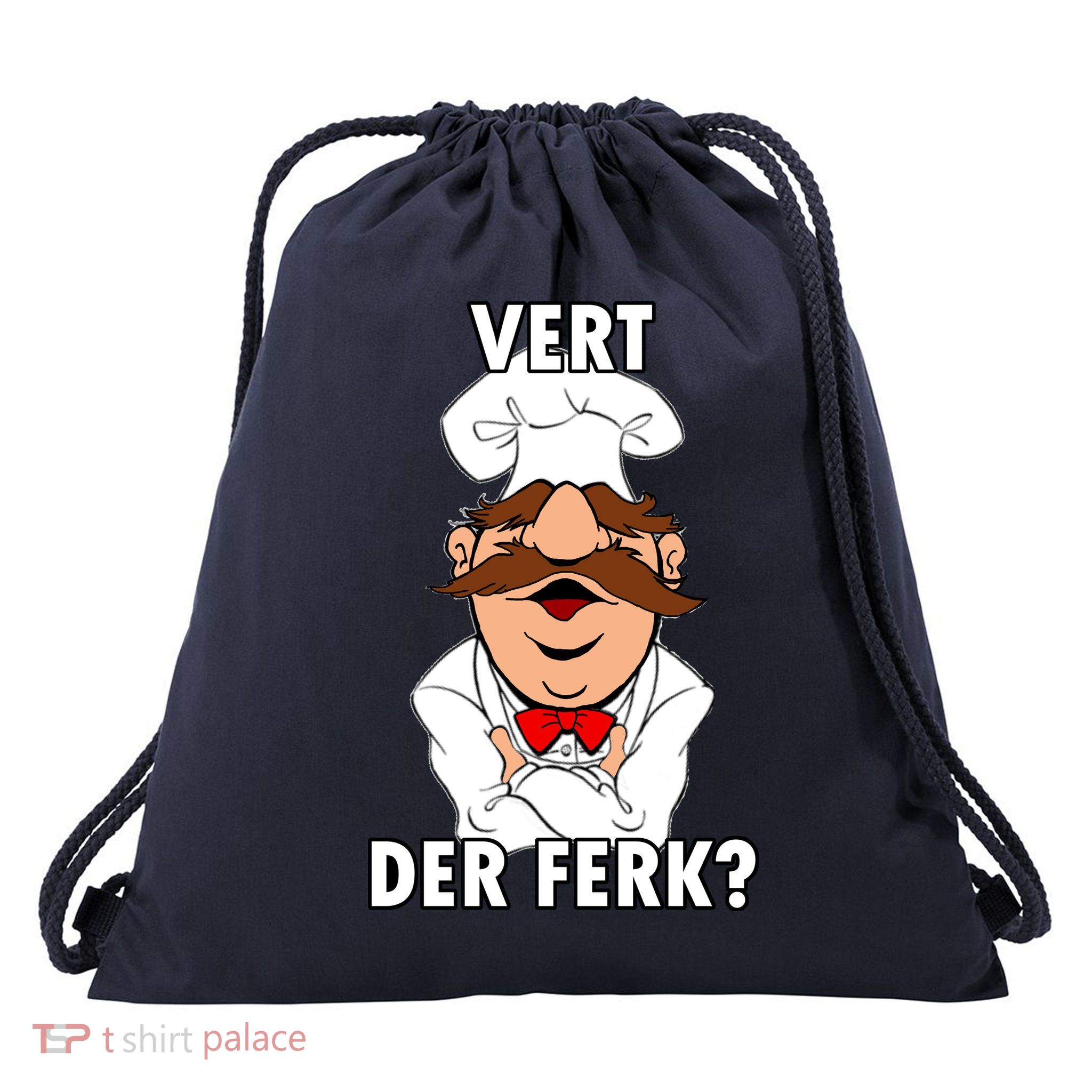 Vert Der Ferk? Chef Drawstring Bag