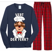 Vert Der Ferk? Chef Long Sleeve Pajama Set