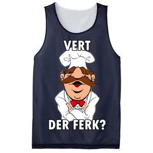 Vert Der Ferk? Chef Mesh Reversible Basketball Jersey Tank