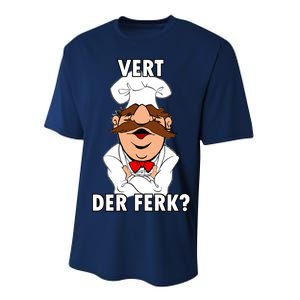 Vert Der Ferk? Chef Performance Sprint T-Shirt