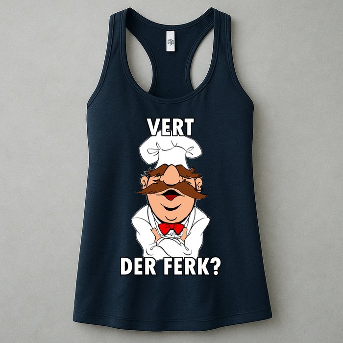 Vert Der Ferk? Chef Womens Tank Top