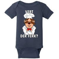 Vert Der Ferk? Chef Baby Bodysuit