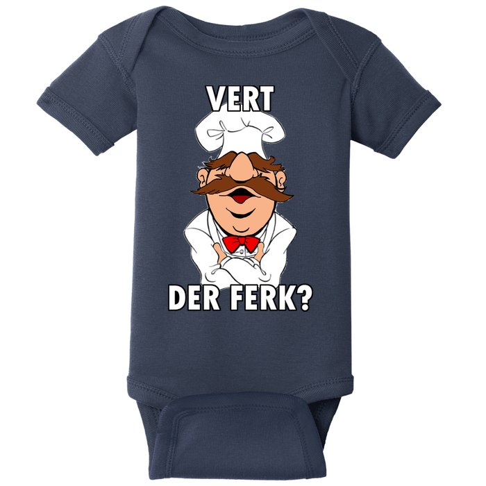 Vert Der Ferk? Chef Baby Bodysuit