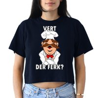 Vert Der Ferk? Chef Crop Top