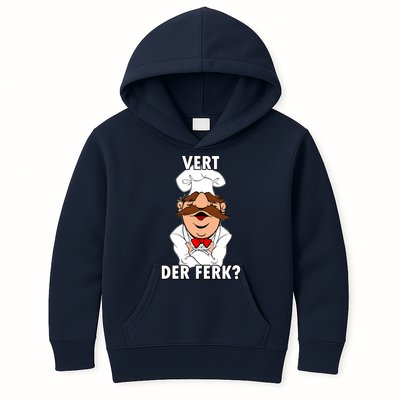 Vert Der Ferk? Chef Kids Hoodie