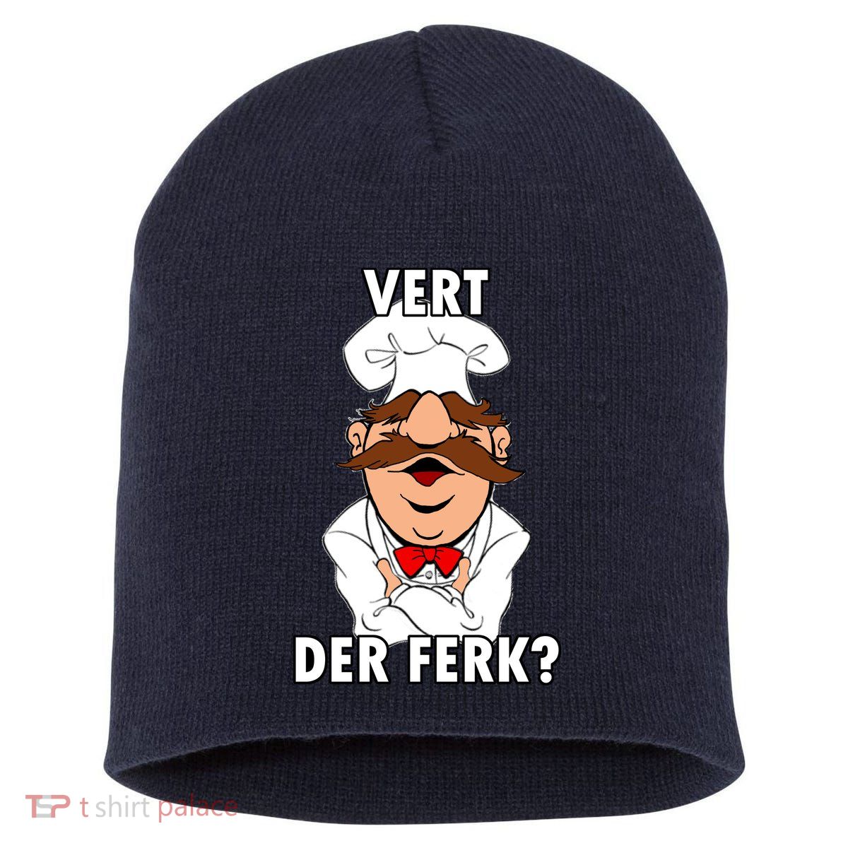 Vert Der Ferk? Chef Short Acrylic Beanie