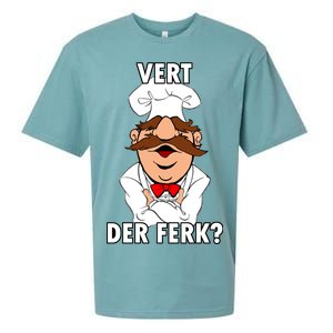 Vert Der Ferk? Chef Sueded Cloud Jersey T-Shirt