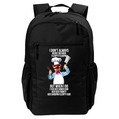 Vert Der Ferk I Don't Always Hery Dur Backpack
