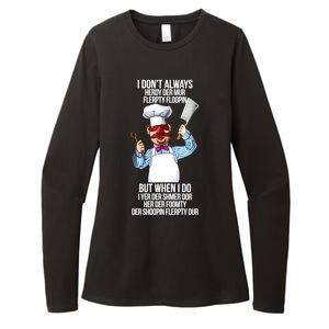 Vert Der Ferk I Don't Always Hery Dur Womens CVC Long Sleeve Shirt