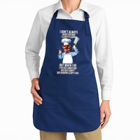 Vert Der Ferk I Don't Always Hery Dur Apron