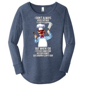 Vert Der Ferk I Don't Always Hery Dur Women's Perfect Tri Tunic Long Sleeve Shirt