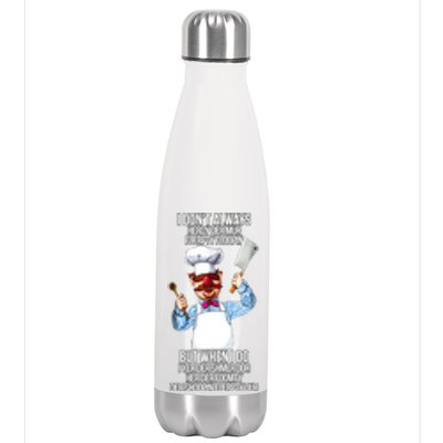 Vert Der Ferk I Don't Always Hery Dur Stainless Steel Insulated Water Bottle