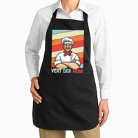 Vert Der Ferk Retro Poster Chef Apron