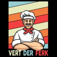 Vert Der Ferk Retro Poster Chef Drawstring Bag