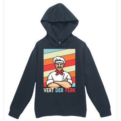 Vert Der Ferk Retro Poster Chef Urban Pullover Hoodie