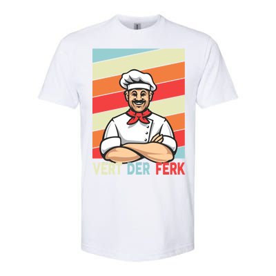 Vert Der Ferk Retro Poster Chef Softstyle® CVC T-Shirt