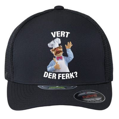 Vert Der Ferk Swedish Chef Flexfit Unipanel Trucker Cap