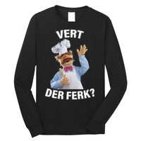 Vert Der Ferk Swedish Chef Long Sleeve Shirt