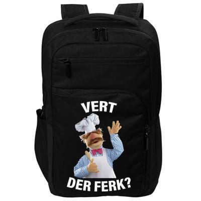 Vert Der Ferk Swedish Chef Impact Tech Backpack
