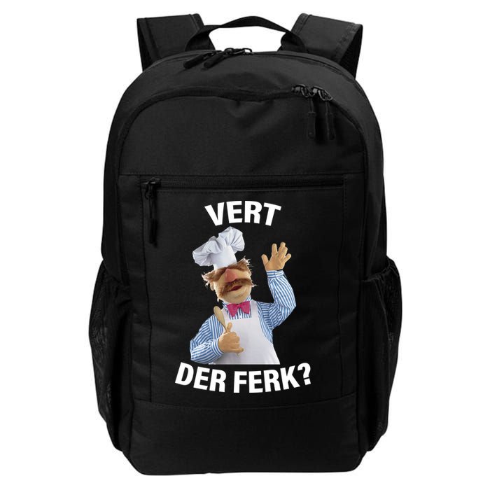 Vert Der Ferk Swedish Chef Backpack
