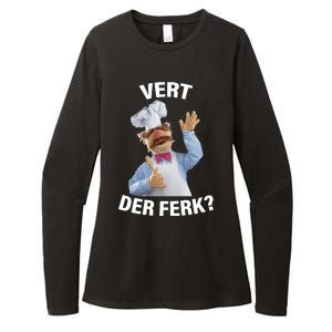 Vert Der Ferk Swedish Chef Womens CVC Long Sleeve Shirt