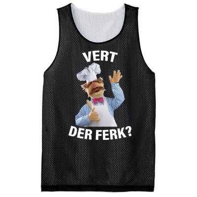 Vert Der Ferk Swedish Chef Mesh Reversible Basketball Jersey Tank